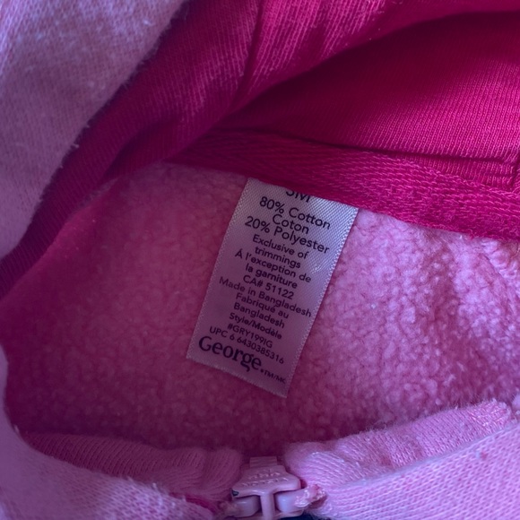 Princess Hoodie Vest - 3 months - Picture 3 of 3